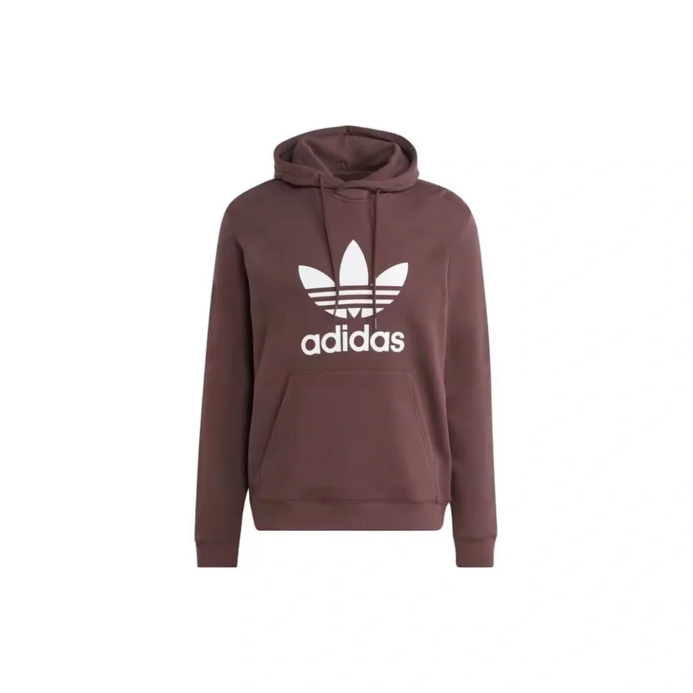 Adidas Sweat Capuche Trefoil IM4499 Marron
